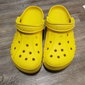 Yellow Crocs